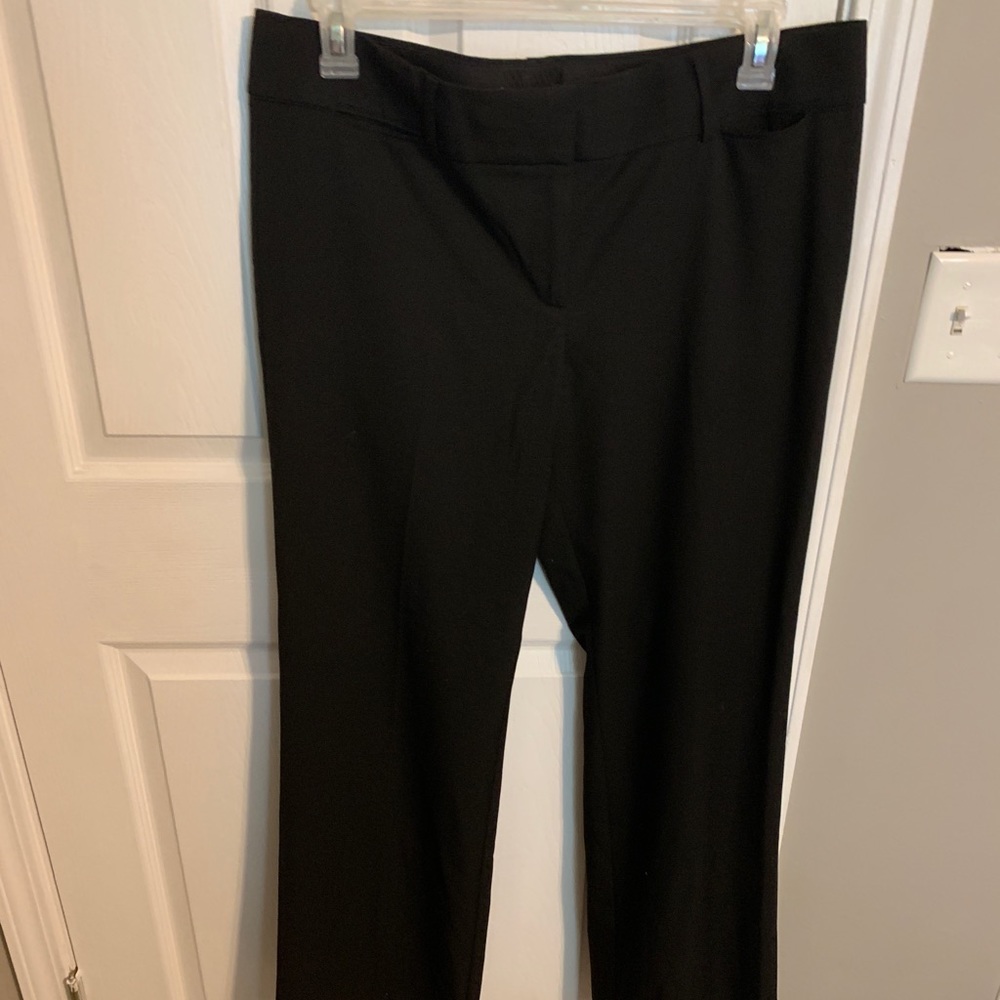 Ann Taylor LOFT black trouser, Marisa fit!